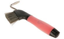 Covalliero Hoof Pick with Gel Handle and Brush