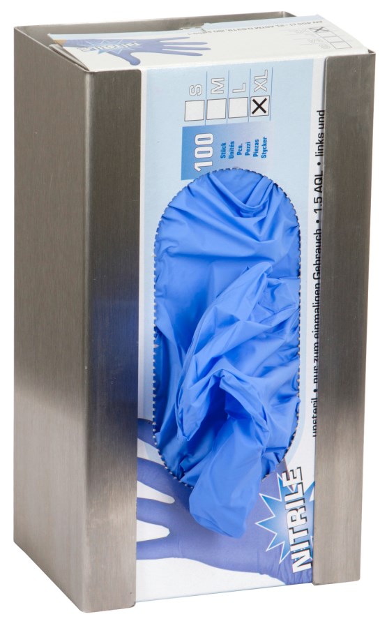 Kerbl Triple Support Mural Pour Gants En Acier Inox Avec Ressort - Hygiénique Et Robuste