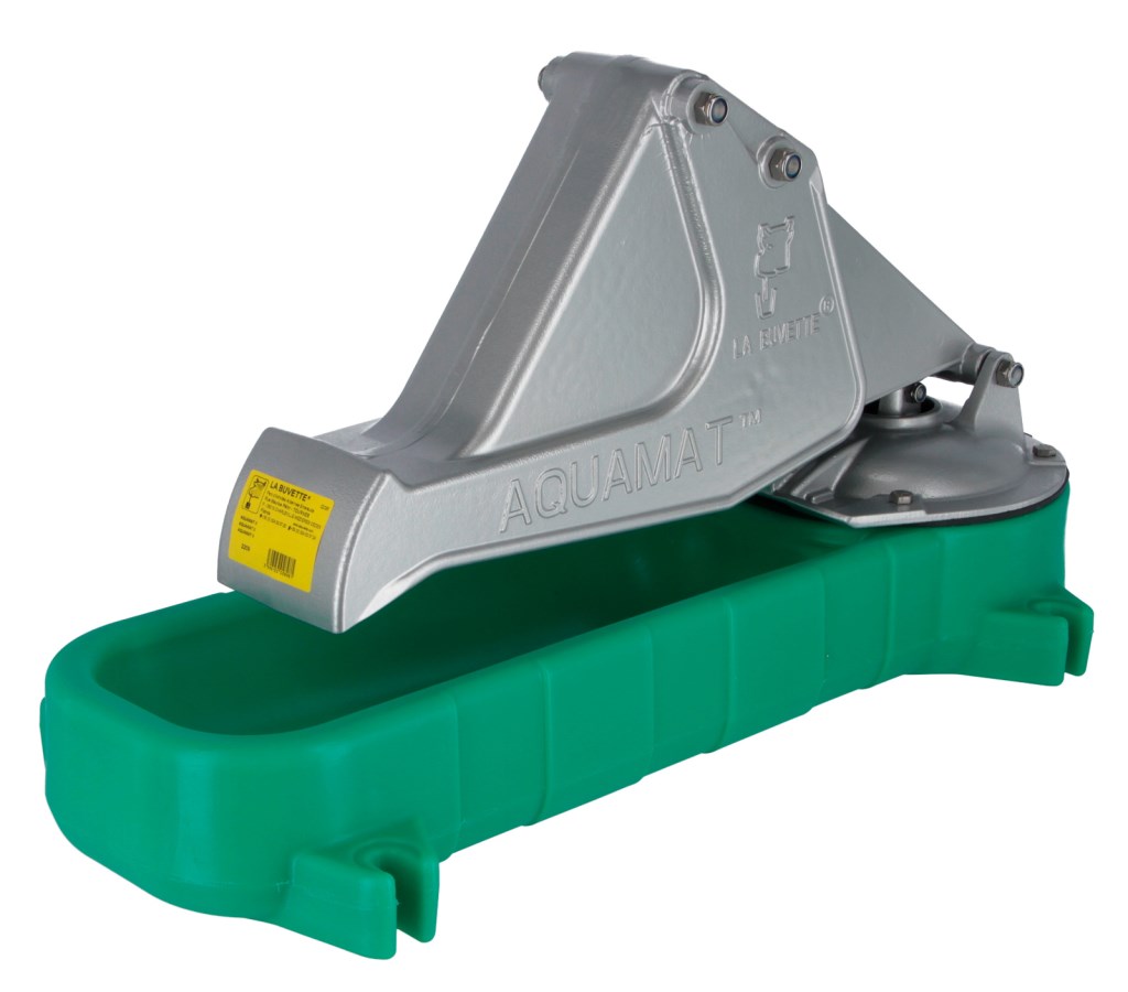 Pompe De Pâturage Kerbl P100 Duo - Avec Raccord 1" - Levier Aluminium - Bol En Fonte
