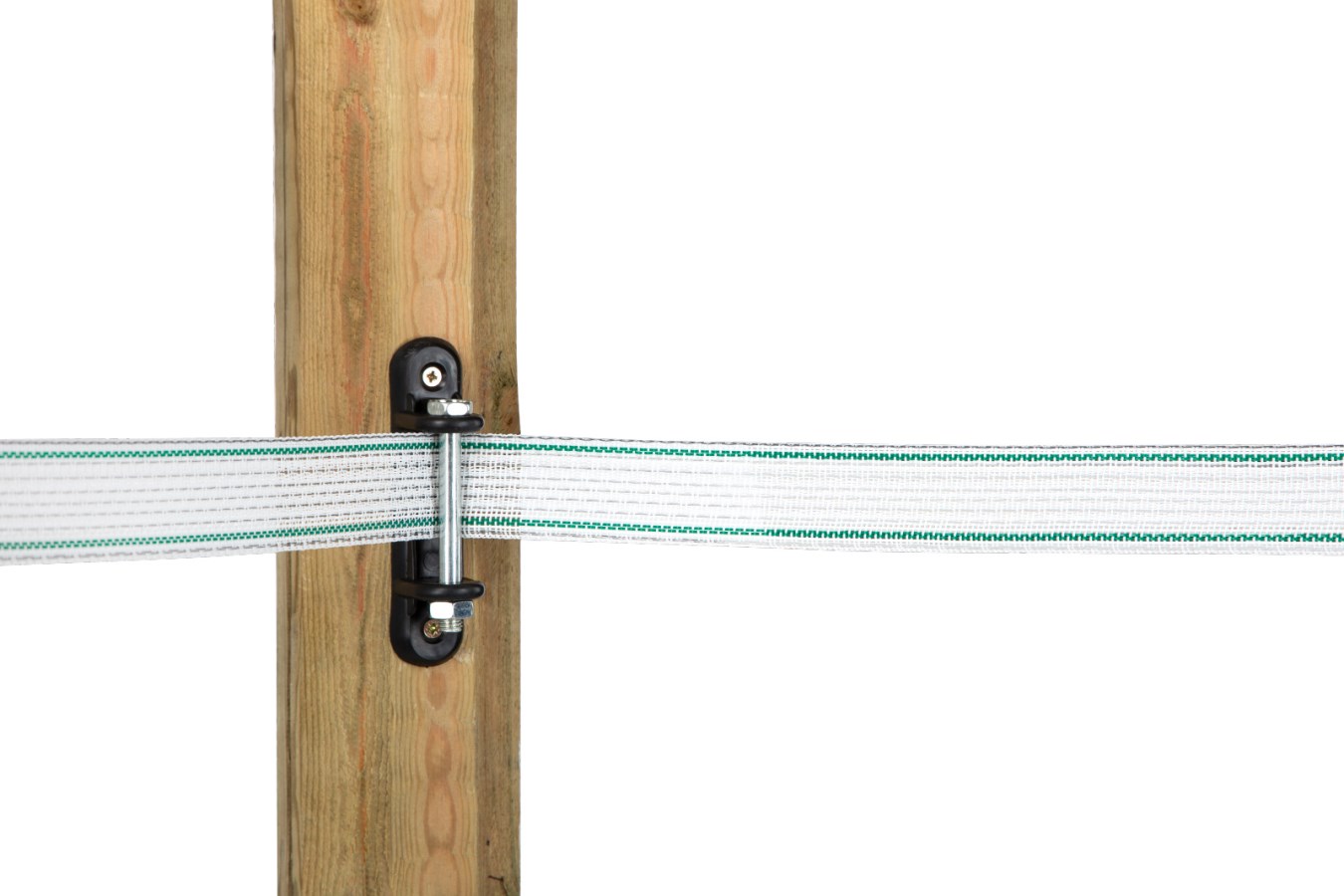 Lot De 10 Isolateurs D'angle Kerbl Cavallo Pour Clôture à Bande - Filetage à Bois 40 Mm, Extra Solides