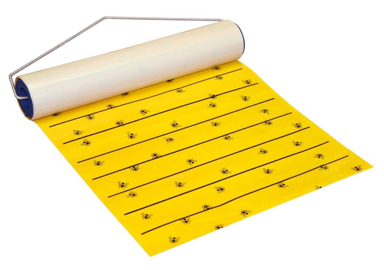 Rouleau Rechange Attrape-Mouches Kerbl FlyMaster - 400m, Non Toxique, Pour Écuries - Écologique