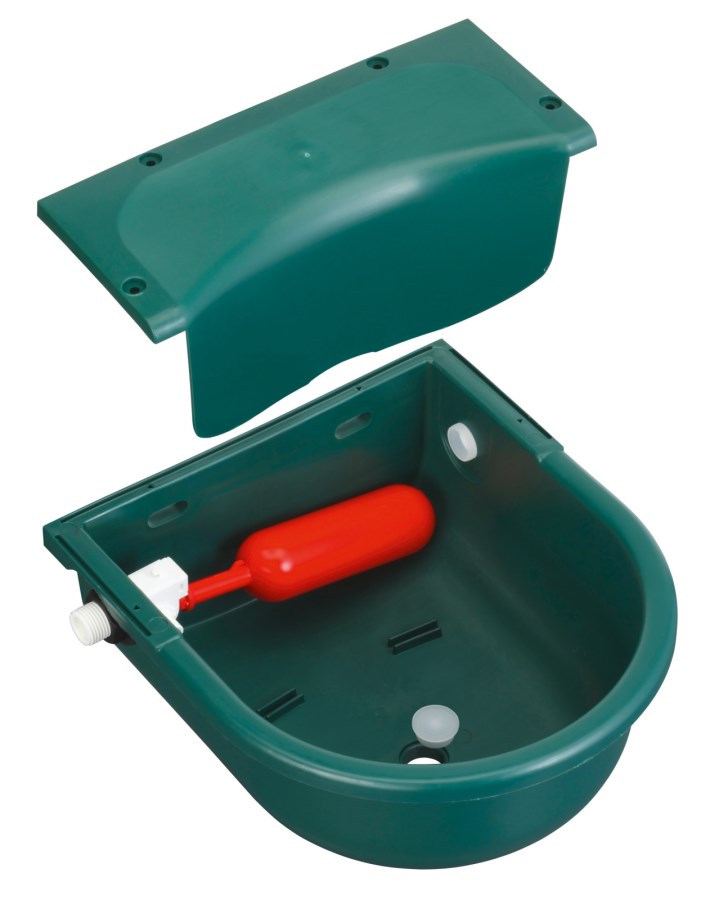 Kerbl 222070 S30 Abreuvoir Flotteur Pour Bétail - 5 Litres, Vert, Haute Et Basse Pression
