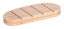 Semelle en bois, plate
