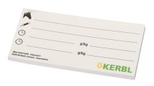 Cartes d’étiquetage pour couvercle de seau