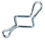 Ardillon de fermeture pour attache-queue de vache