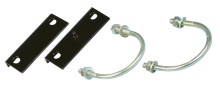 arceau de fixation sur tuyau avec plaques de stabilisation par paire