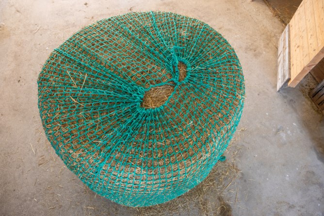 Filet à Foin Pour Balles Rondes - Maille Serrée - Neuf - Agriculture / Élevage